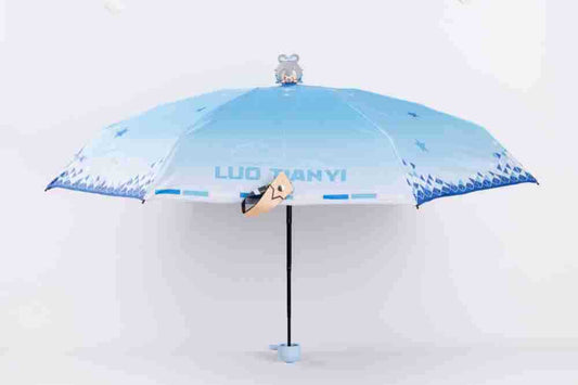 Moeyu Luo Tianyi Squinting Eyes Series Folding Umbrella - Kanako.store