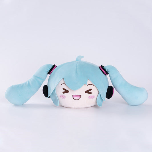 Moeyu  Hatsune Miku Squinty Eyes Series Cushion (Small – 25cm) - Kanako.store