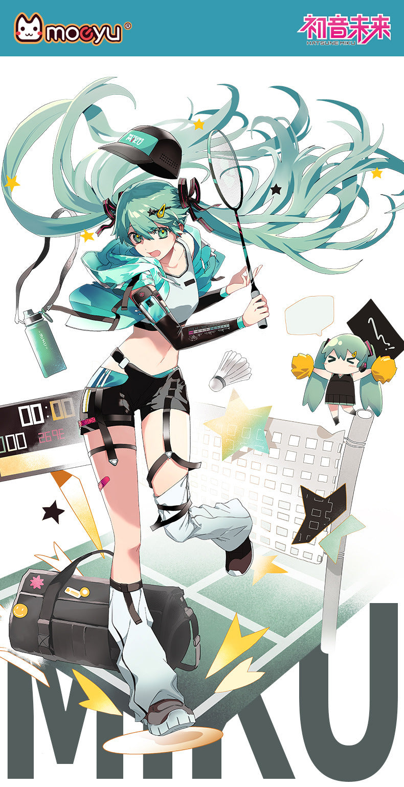 Moeyu Hatsune Miku Running Series Sports Bottle - Kanako.store