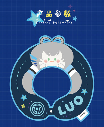 Moeyu: Vsinger: Luo Tianyi: Plush U-Shaped Pillow - Kanako.store