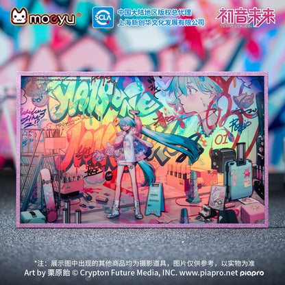 Moeyu: Hatsune Miku Radio Invasion Series Acrylic Color Paper-Moeyu-Makochan.store