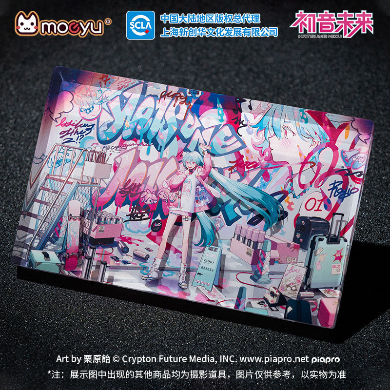 Moeyu: Hatsune Miku Radio Invasion Series Acrylic Brick-Moeyu-Makochan.store