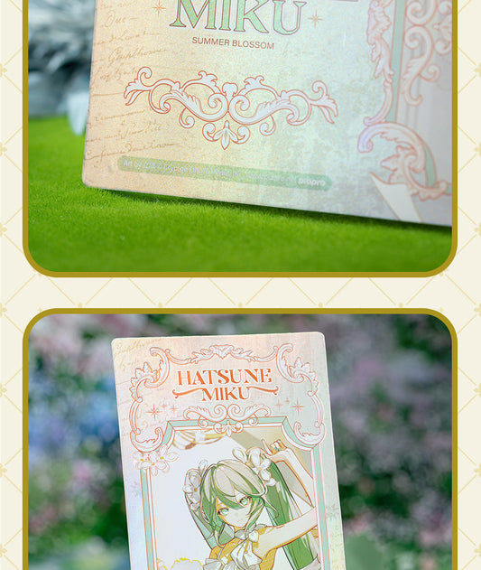 Moeyu Hatsune Miku Life-Like Summer Flowers Series Laser Ticket - Kanako.store