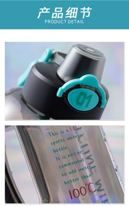 Moeyu Hatsune Miku Running Series Sports Bottle - Kanako.store
