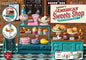 Re-ment Snoopy American Sweets Shop – 8pcs Complete Box